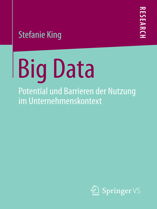 Title details for Big Data by Stefanie King - Wait list